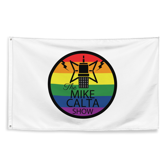 The Mike Calta Show Pride Flag