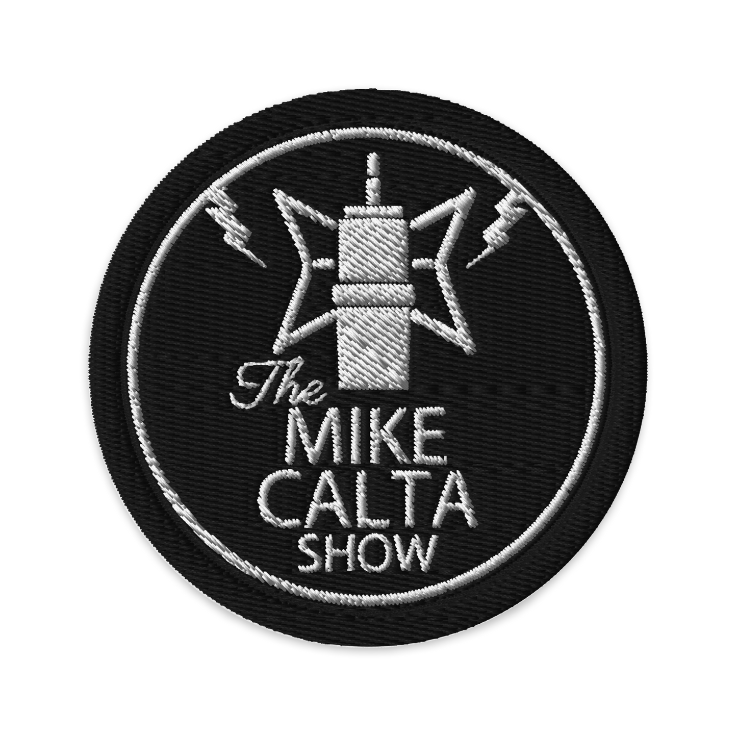 The Mike Calta Show Embroidered Patch