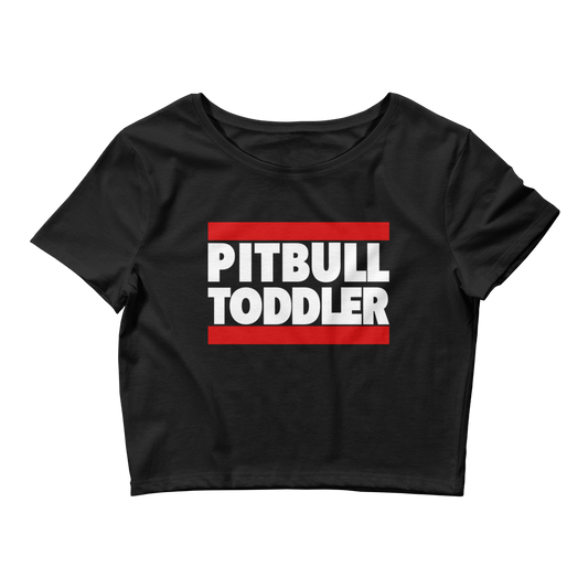 Pitbull Toddler Women’s Crop Tee