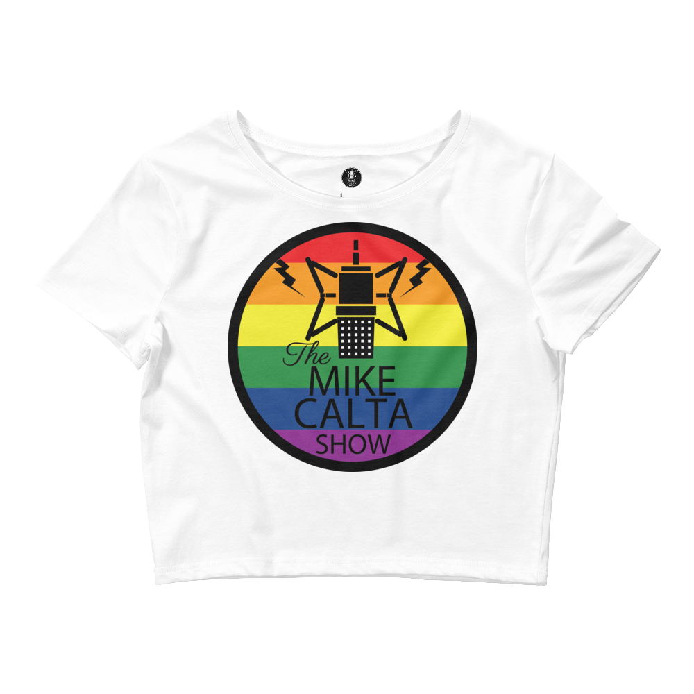 The Mike Calta Show Pride Women’s Crop Tee