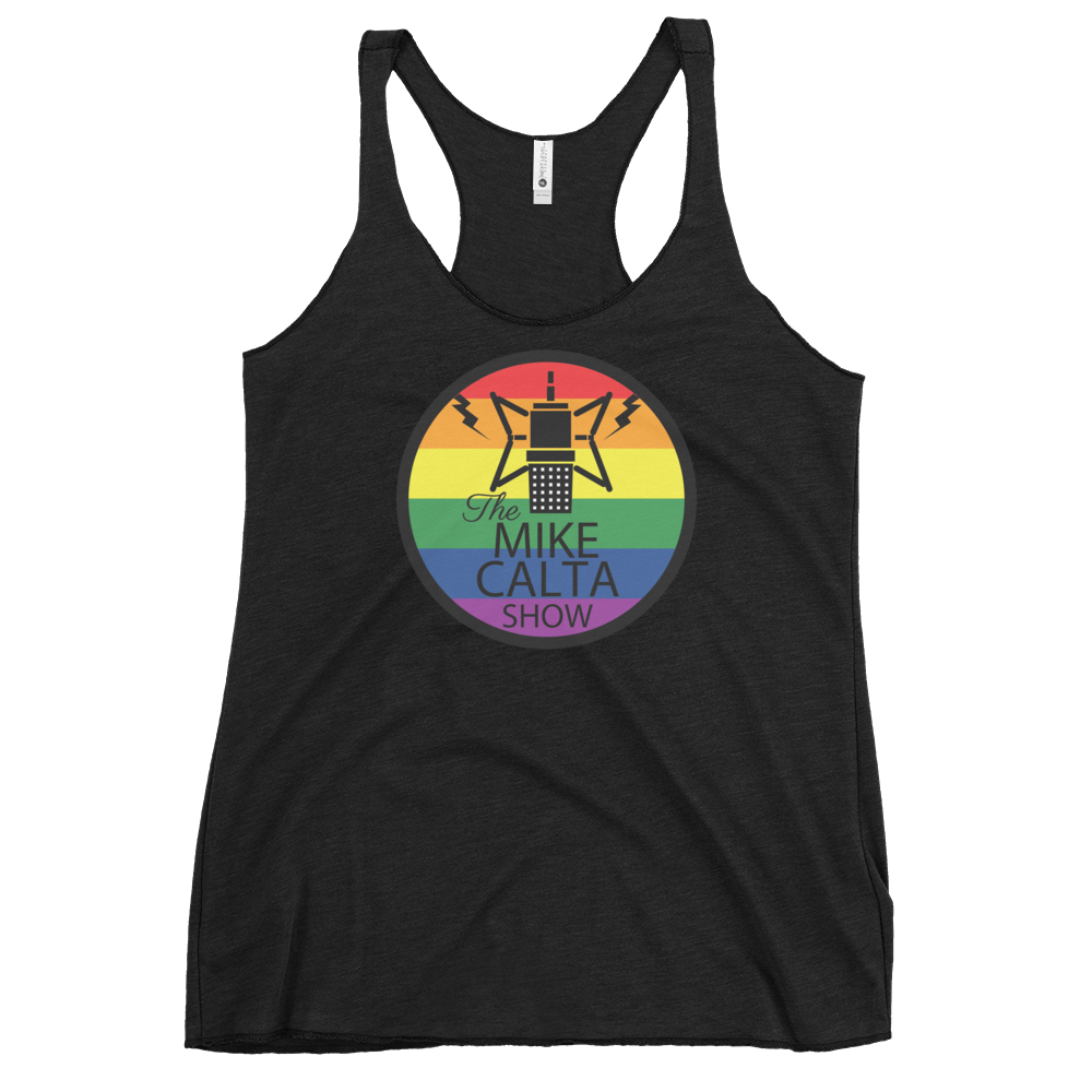 The Mike Calta Show Pride Women's Racerback Tank